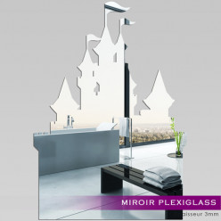 Miroir Plexiglass Acrylique - Château Princesse