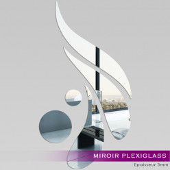 Miroir Plexiglass Acrylique -  Design 4