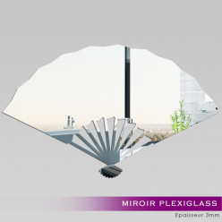 Miroir Plexiglass Acrylique - Evantail 