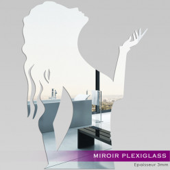 Miroir Plexiglass Acrylique - Femme