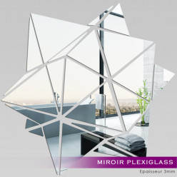 Miroir Plexiglass Acrylique - Géométrique