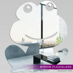 Miroir Plexiglass Acrylique - Grenouille