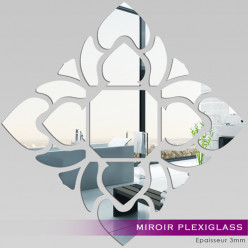 Miroir Plexiglass Acrylique - Losange design
