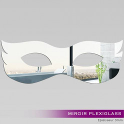 Miroir Plexiglass Acrylique - Masque de Venise