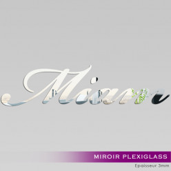 Miroir Plexiglass Acrylique - Miam