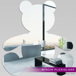 Miroir Plexiglass Acrylique - Ourson 