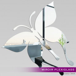 Miroir Plexiglass Acrylique - Papillon