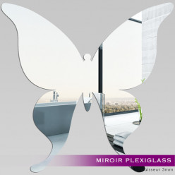 Miroir Plexiglass Acrylique - Papillon 2
