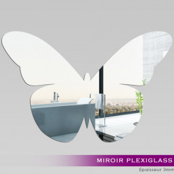Miroir Plexiglass Acrylique - Papillon 4