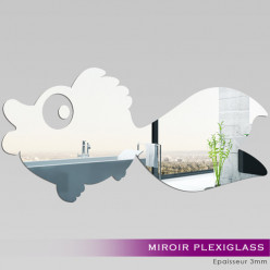 Miroir Plexiglass Acrylique Poisson