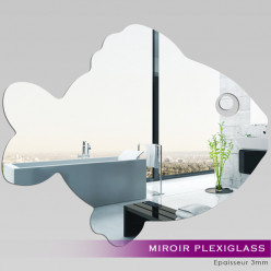 Miroir Plexiglass Acrylique - Poisson