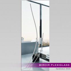 Miroir Plexiglass Acrylique - Rectange 