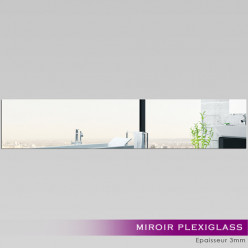Miroir Plexiglass Acrylique - Rectange Horizontale