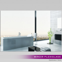 Miroir Plexiglass Acrylique - Rectange Maxi