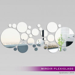 Miroir Plexiglass Acrylique -  Ronds MiniMaxi 1