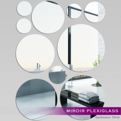 Miroir Plexiglass Acrylique - Ronds MiniMaxi