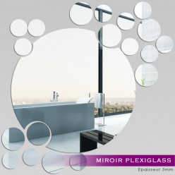 Miroir Plexiglass Acrylique - Ronds MiniMaxi 2