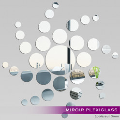Miroir Plexiglass Acrylique - Spirale