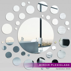 Miroir Plexiglass Acrylique - Spirale 2