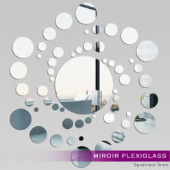 Miroir Plexiglass Acrylique - Spirale 3
