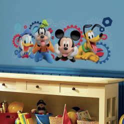Sticker géant Mickey Mouse et ses amis Disney