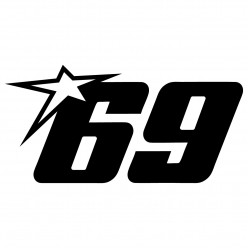 Stickers 69 nicky hayden