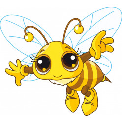 Stickers abeille