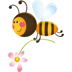 Stickers abeille