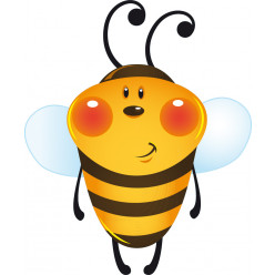 Stickers abeille