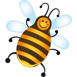 Stickers abeille