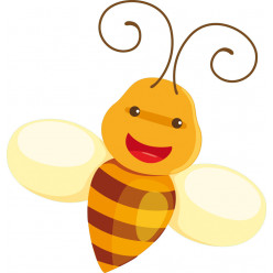 Stickers abeille