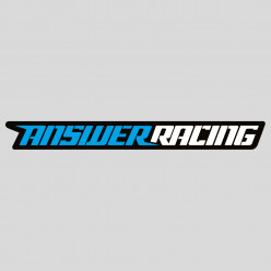 Stickers answer racing