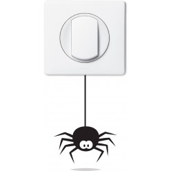 Stickers araignée pour prise et interrupteur