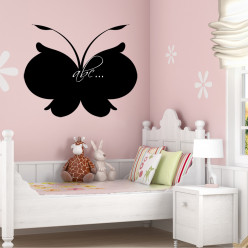 Stickers ardoise papillon