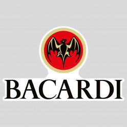 Stickers Bacardi