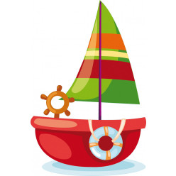 Stickers bateau