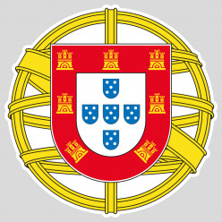 Stickers blason portugal