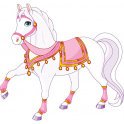 Stickers cheval princier