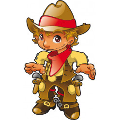 Stickers cowboy