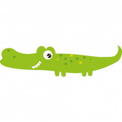 Stickers crocodile