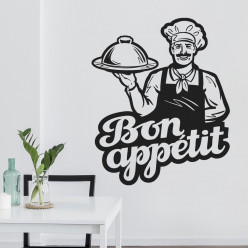 Stickers cuisine bon appétit