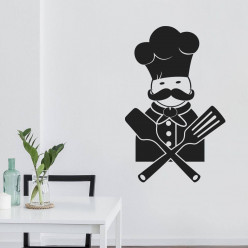 Stickers cuisine chef