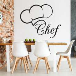 Stickers cuisine toque chef