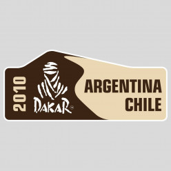 Stickers dakar argentina chile 2010