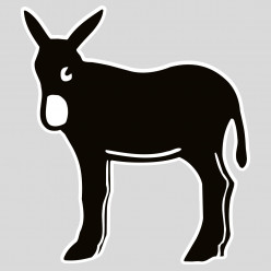 Stickers el burro catalan