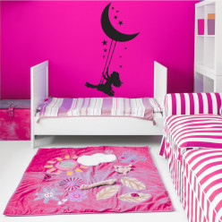 Stickers enfant lune