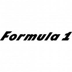Stickers formula 1 one