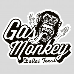 Stickers gas monkey