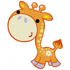 Stickers Girafe