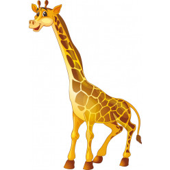 Stickers girafe